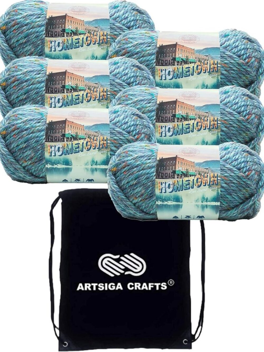 Cozy Key Largo Tweed Yarn - Soft, Versatile, Perfect for Knitting & Crocheting